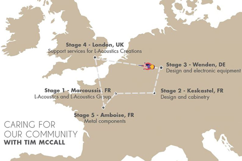 The trip will cover around 2,000km and 8,000m of climbing