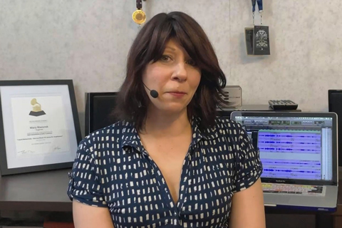 Recording engineer Mary Mazurek uses DPA for distance teaching her Columbia College students