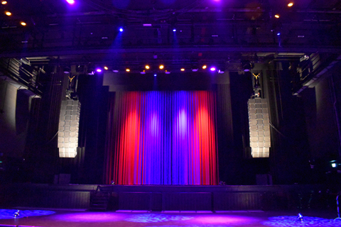 The Adamson E-Series system in 013 Poppodium's Main Hall (photo: Perijn Klein Tuente)