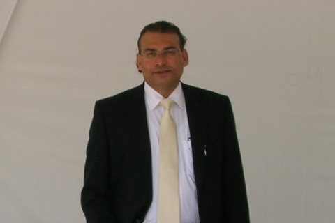 Sanjeev Singh, owner of Gala Electronics