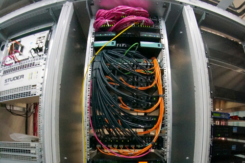 The new studios in Volketswil feature DiGiCo, Meyer Sound, Waves and DirectOut systems