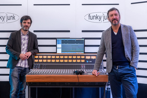 Diego Riganti (left) and Paolo Orizio