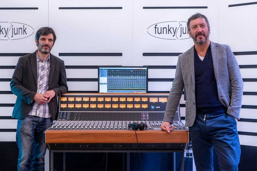 Diego Riganti (left) and Paolo Orizio