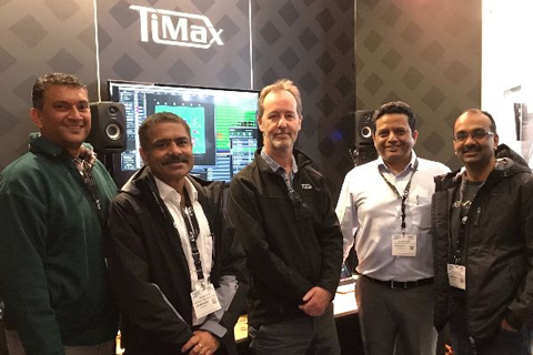 Out Board’s Dave Haydon (centre) with Alphatec’s Dwayne Das, Kanguan Dutta, Devasis Barkataki and Mayank Gaurav