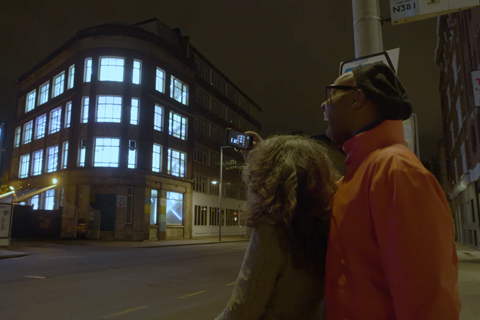 The interactive artwork in London Bridge