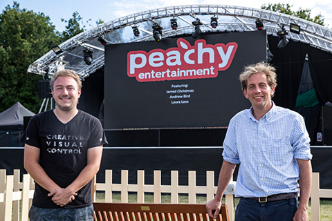 Jared Greenall (left) and Philip French (photo: Louise Stickland)