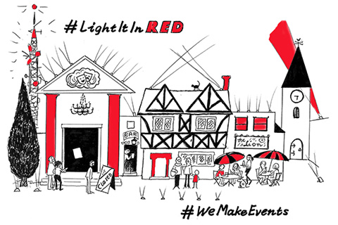 #LightItInRed is part of the 11 August ‘Red Alert’ day of action