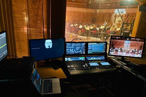 Anders Granström chose the small-but-powerful Hippotizer Amba+ as the media server for the job