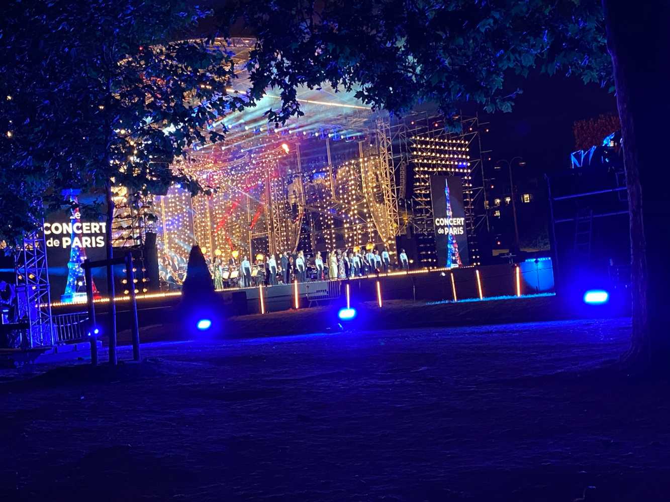 The event coincides with France’s National Day