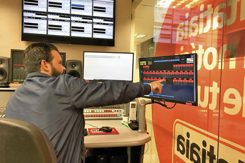 The system utilises Lawo VisTool Unlimited graphical control software