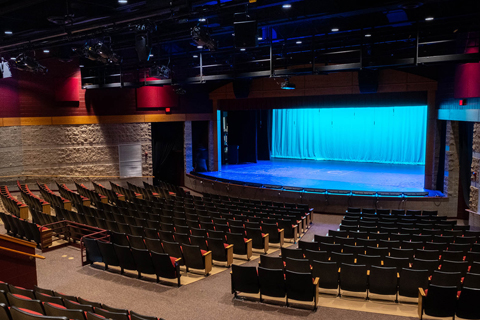 Clearwing was charged with modernising the high school’s outdated lighting inventory (© Clearwing Systems Integration-Waterford Union High School)