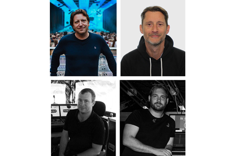 The panellists: Chris Marsh, Mark Friend, Matt Jones and Dave White