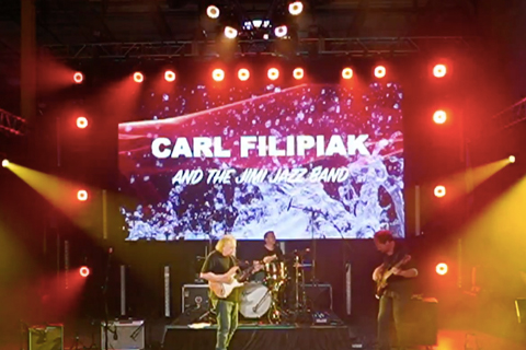 Award-winning jazz fusion guitarist Carl Filipiak