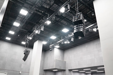 To conform to modern standards, a high-performance, versatile sound system was required