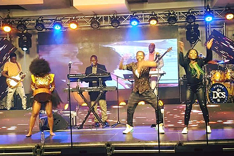 Fuelling the mix of music and dance, was a bright, colourful and fast-moving lightshow