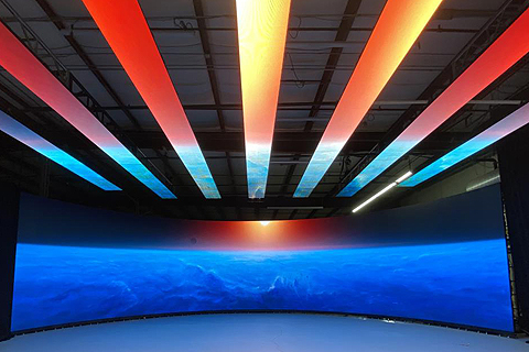 The virtual facility is equipped with the latest in LED technology