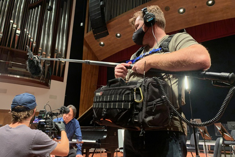 Now Hear This recording in San Luis Obispo, CA (photo: Thérèse Tran)