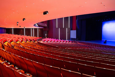 The recently opened JIExpo Theatre in Jakarta International Expo centre