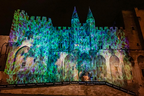 The event highlights Avignon’s stunning architecture (photo: Terry Di Isernia)