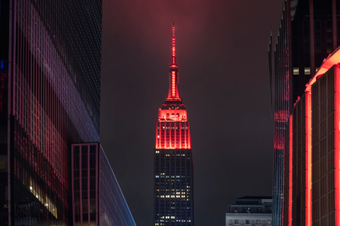 As unemployment soars, 25 countries join together to represent over 30 million workers in the worldwide events industry (New York’s Empire State Building joins the fight – Photo: Bob Carey)