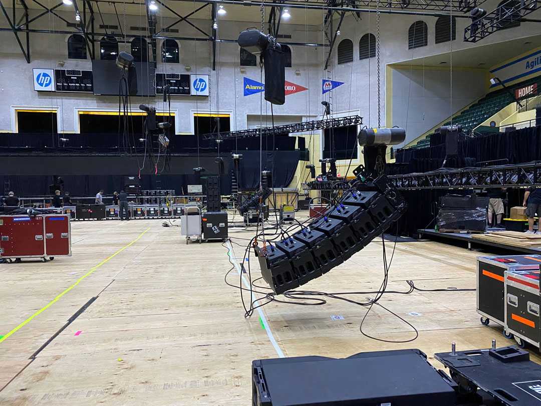 Firehouse Productions have been providing sound reinforcement for NBA games for more than a decade