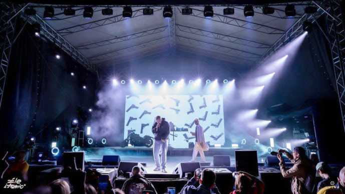 The tour concluded with an open-air gig in Warsaw