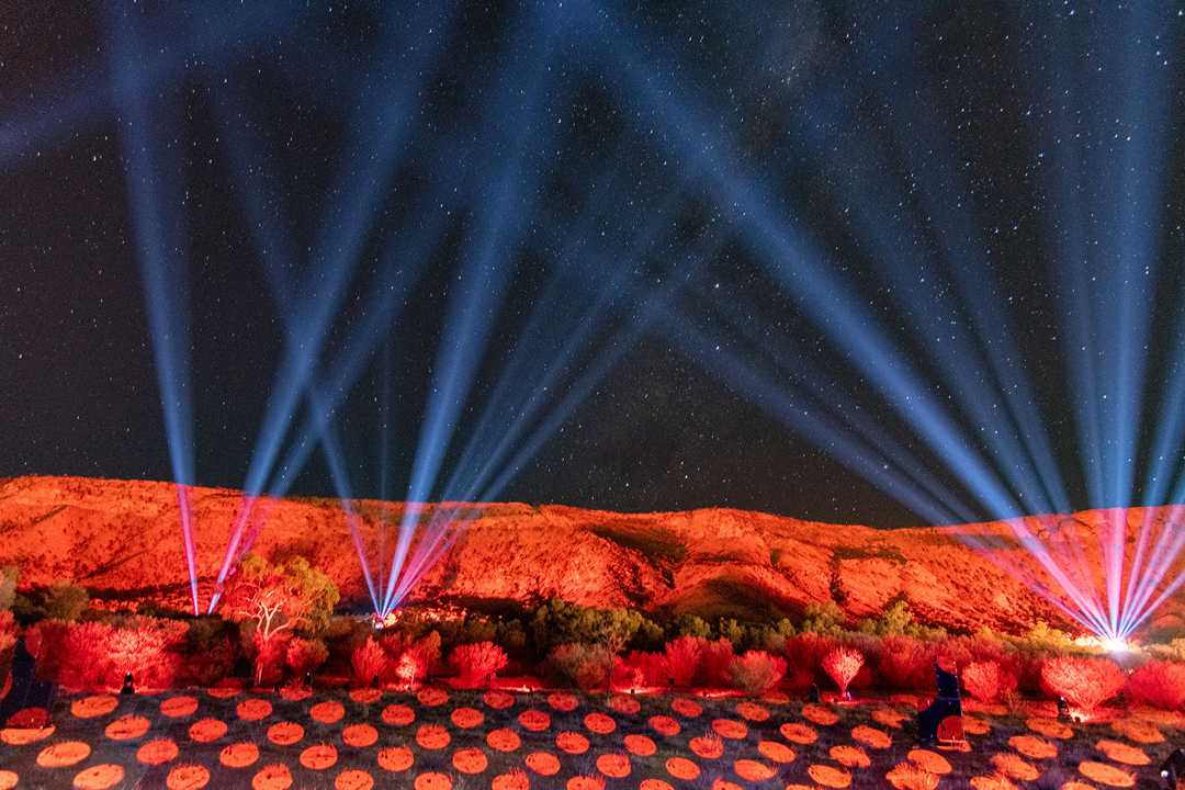 The festival is staged on a section of the West MacDonnell mountain range (photo: Mandylights)