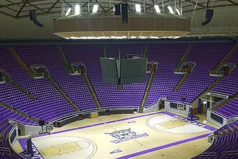 Weber State University’s Dee Events Centre is now home to a new L-Acoustics Kara(i)/SB18i system