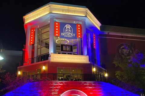 Bandit Lites supplied the university’s exterior and site lighting