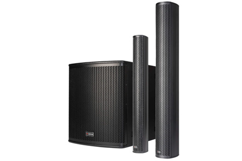Ashly Audio's IS Series dual-impendance column speakers