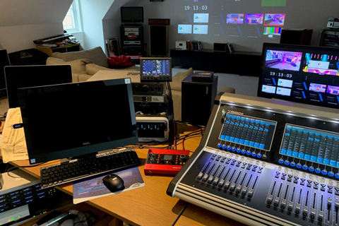 Robert Edwards’ ‘home studio’