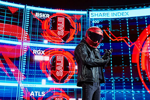 The Hub Studio provided the set for Ruroc's ad shoot