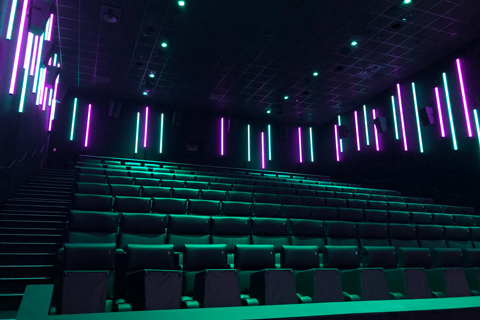 The theatre includes 15 halls with a total of 1,800 seats