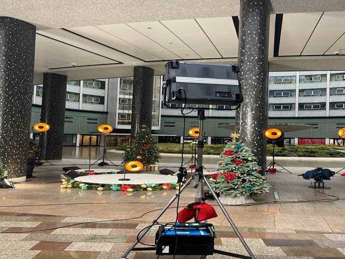 The show is broadcast from Television Centre in White City, West London