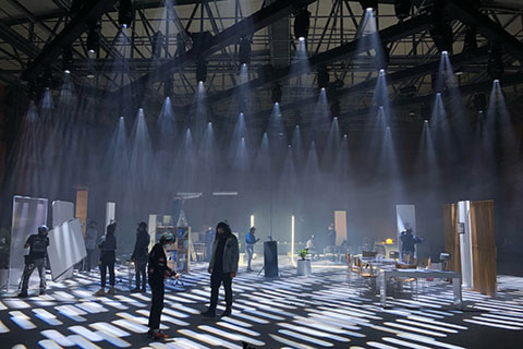 The commercial shoot lasted 18 hours