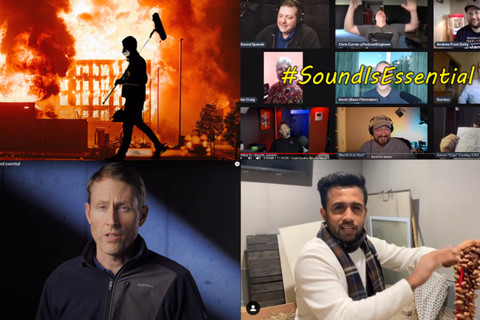 The winners of the Sound is Essential creativity contest