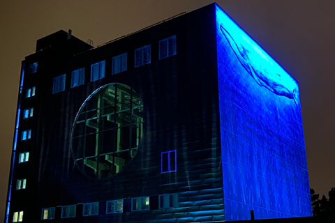 The Piispantorni renovation and exterior lighting design was unveiled on 31 December
