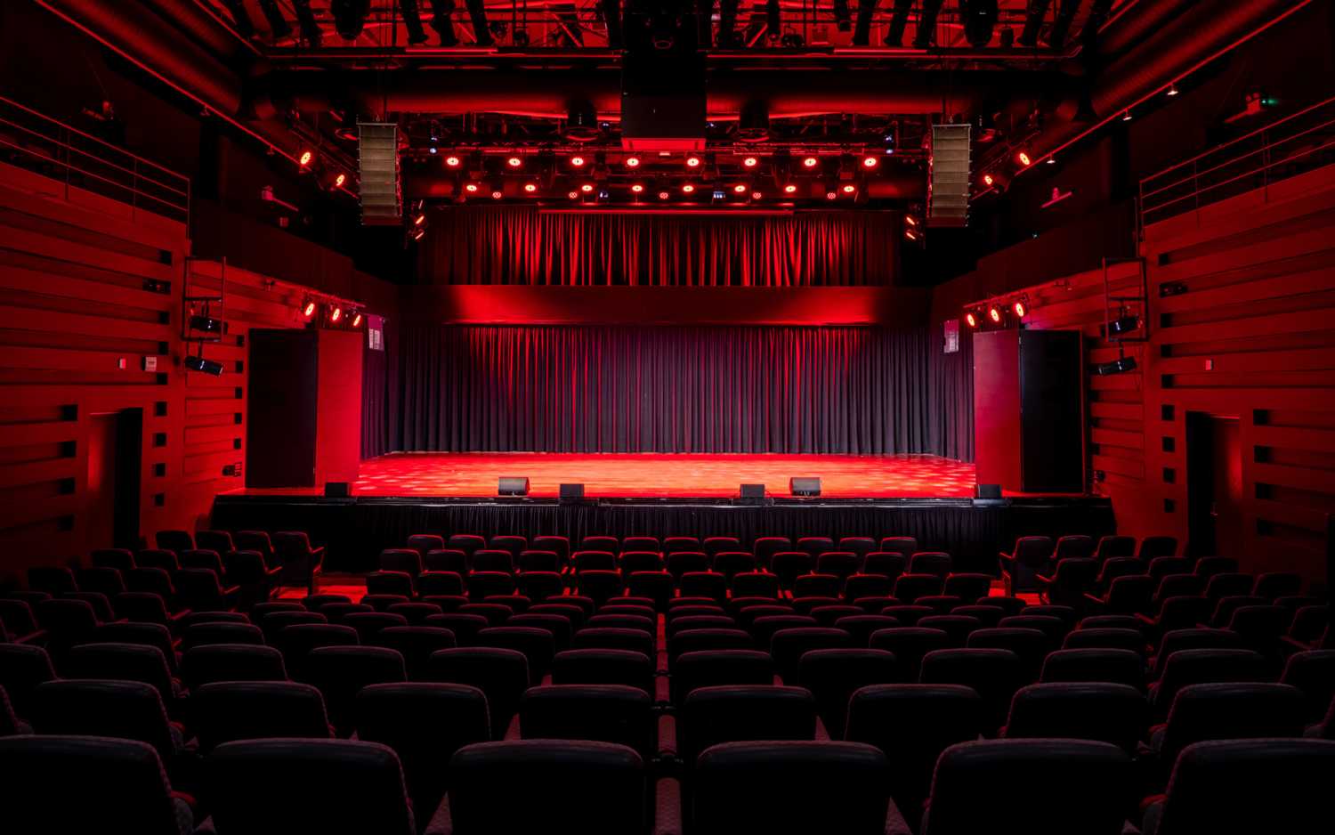 The complex hosts a busy schedule of theatrical, musical and visual arts