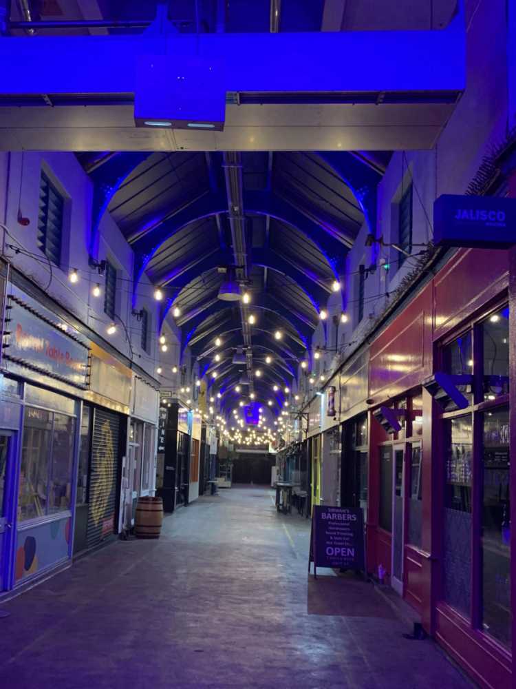 The overnight installation was completed in just three weeks