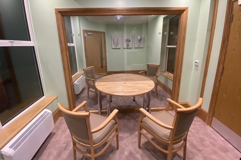 Star & Garter homes now have COVID-secure visiting rooms