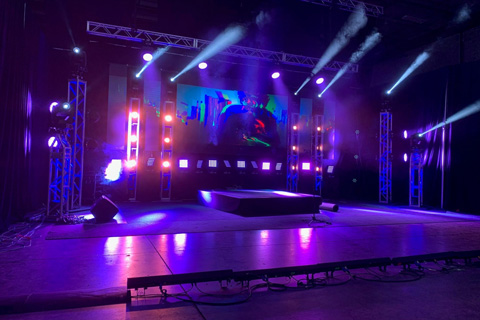 The Image Theatre Virtual Venue features two generously outfitted sets