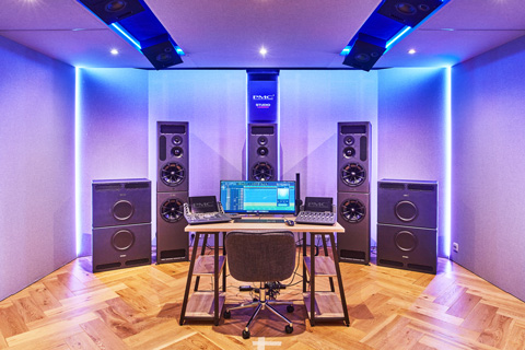The newly-opened Dolby Atmos music mixing suite