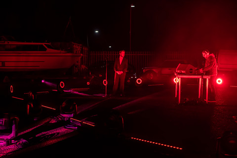 Seventeen Robe Spiiders were at the heart of the matter, set up in the yard in front of the Clearsound warehouse