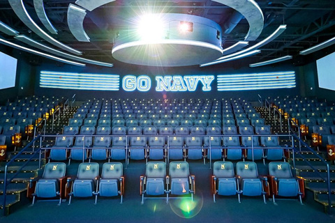 The centre includes the new Akerson Theatre