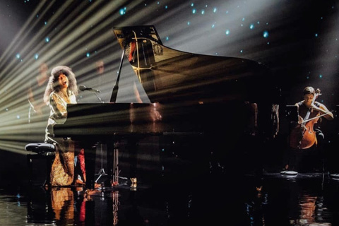 Judith Hill records her latest promotional video