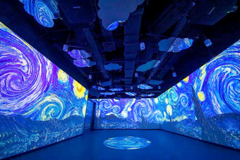 Art masterpieces at Beijing Daxing International Airport (Photos courtesy of Wincomn Technology)