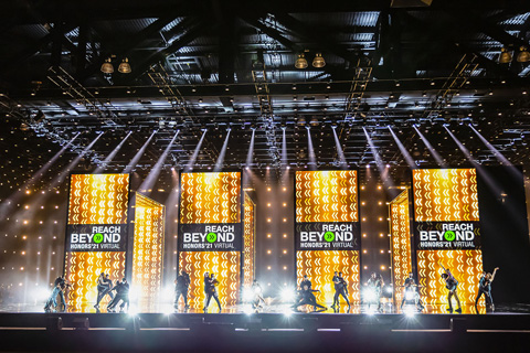 The event was staged at the Los Angeles Convention Centre (photo: CG Creative Studios)