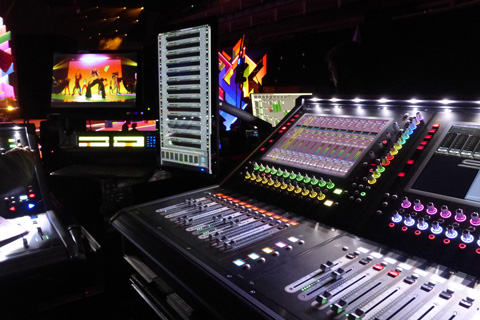 DiGiCo desks were a key ingredient of the sound system