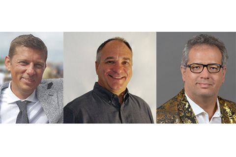 David Dowling, Brad Rochon and Juan Rubio