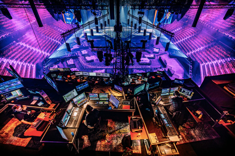 The event was powered by disguise